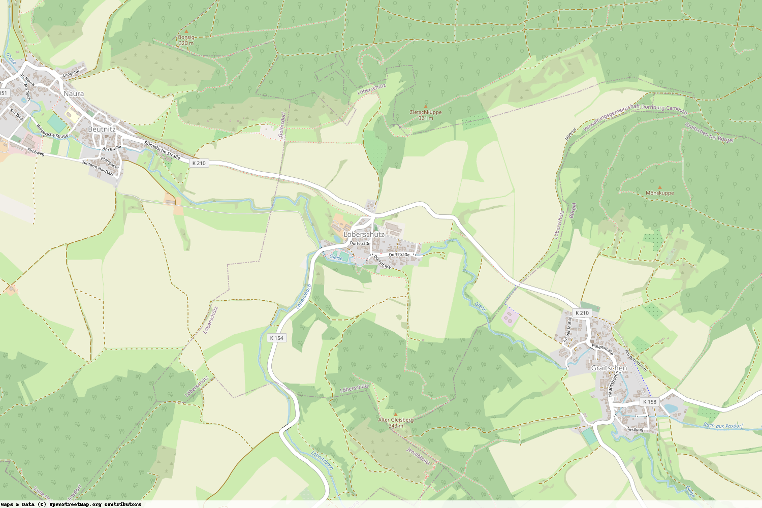 Ist gerade Stromausfall in Thüringen - Saale-Holzland-Kreis - Löberschütz?