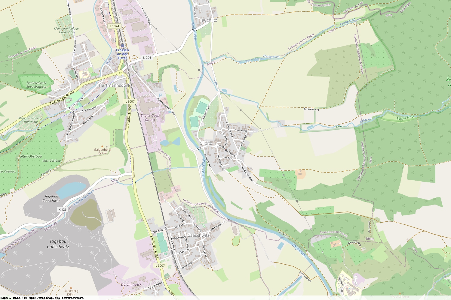 Ist gerade Stromausfall in Thüringen - Saale-Holzland-Kreis - Silbitz?