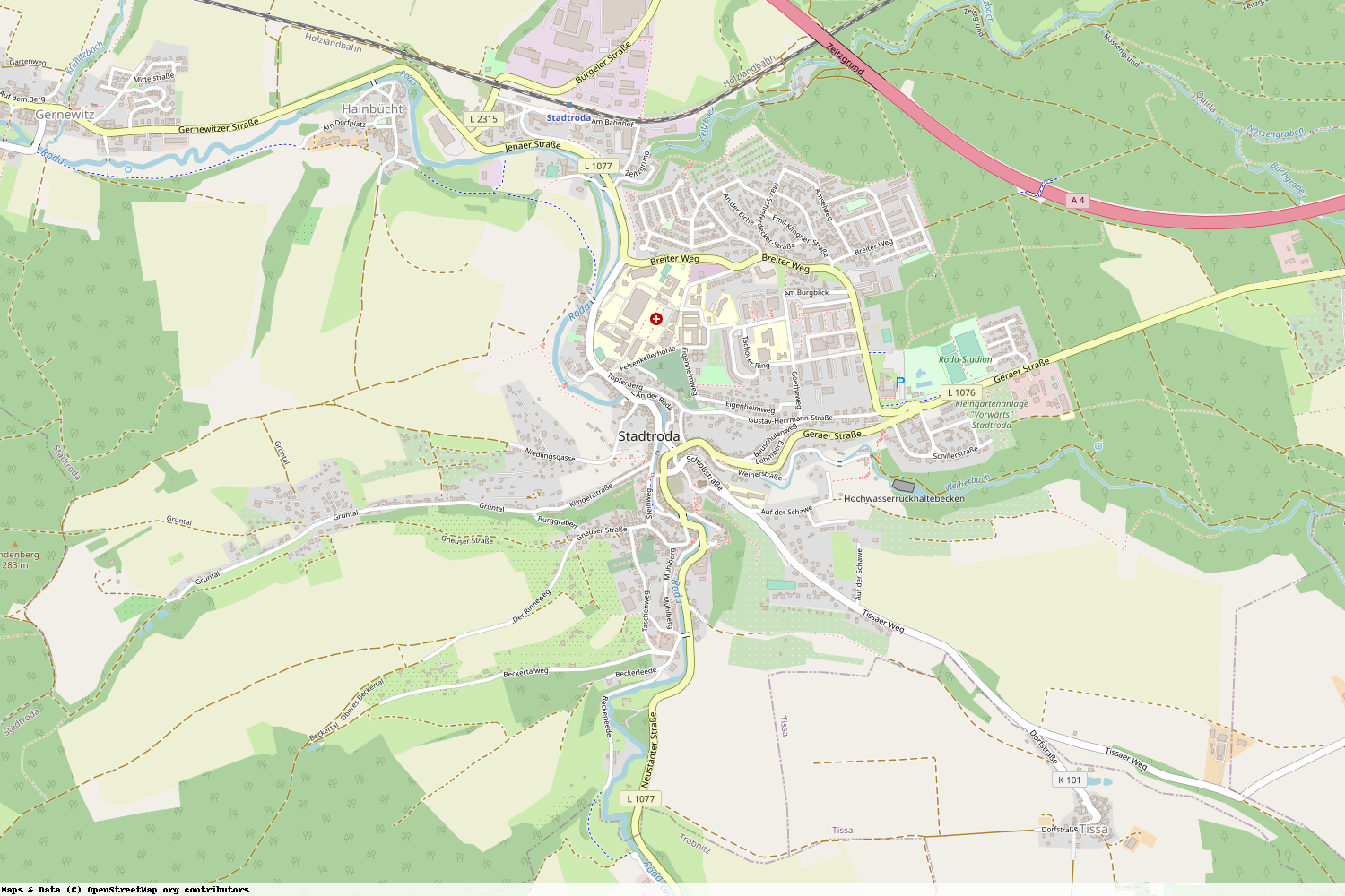 Ist gerade Stromausfall in Thüringen - Saale-Holzland-Kreis - Stadtroda?