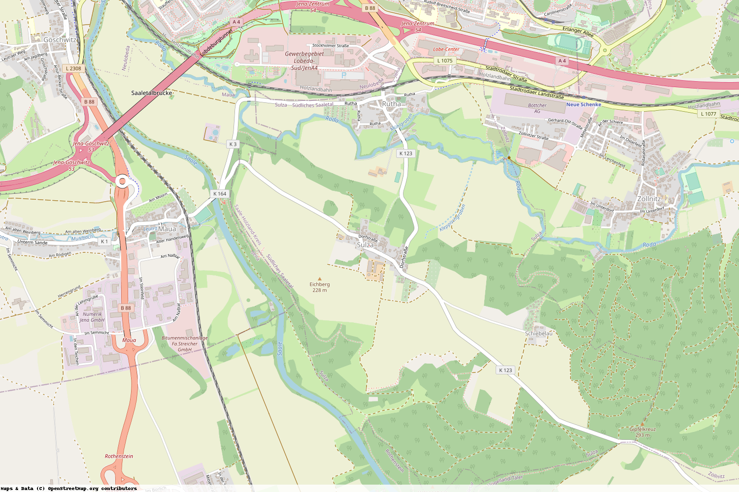 Ist gerade Stromausfall in Thüringen - Saale-Holzland-Kreis - Sulza?