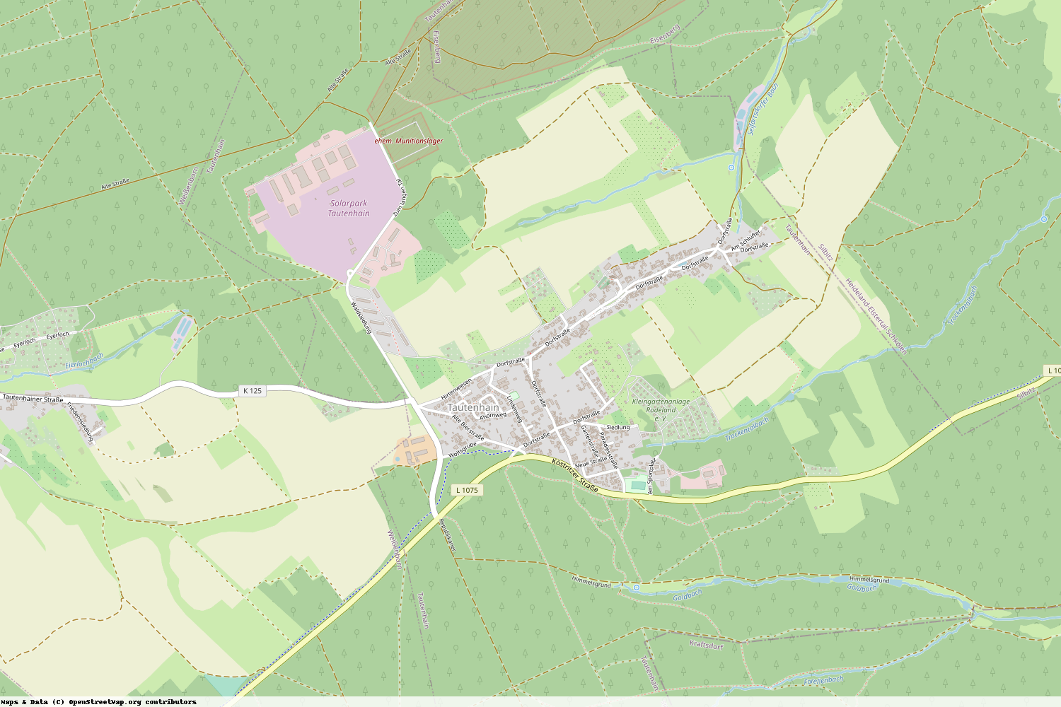 Ist gerade Stromausfall in Thüringen - Saale-Holzland-Kreis - Tautenhain?