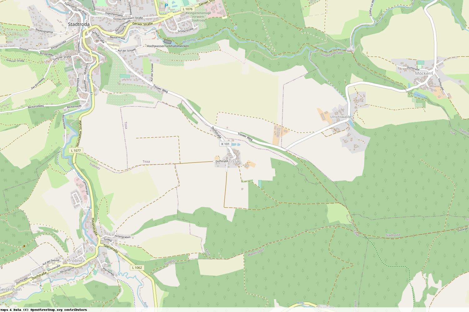 Ist gerade Stromausfall in Thüringen - Saale-Holzland-Kreis - Tissa?