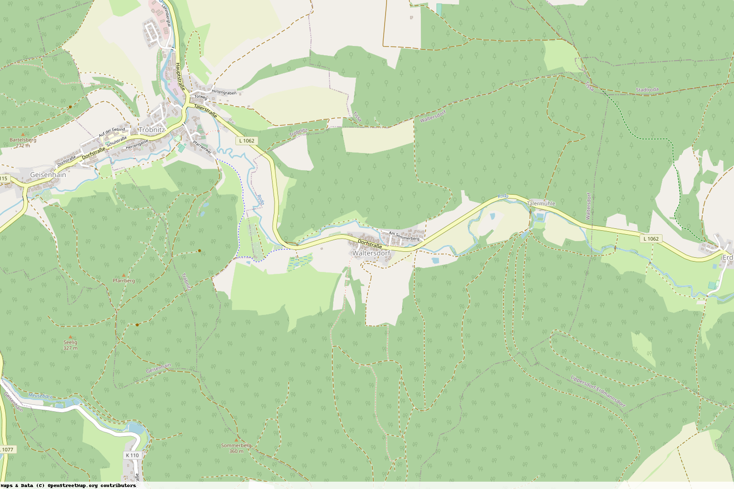 Ist gerade Stromausfall in Thüringen - Saale-Holzland-Kreis - Waltersdorf?