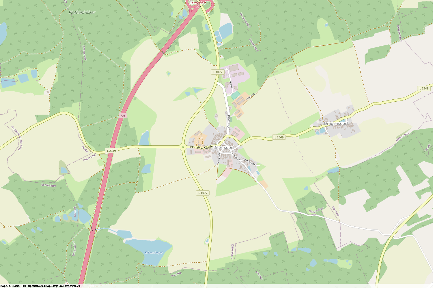 Ist gerade Stromausfall in Thüringen - Saale-Orla-Kreis - Dittersdorf?