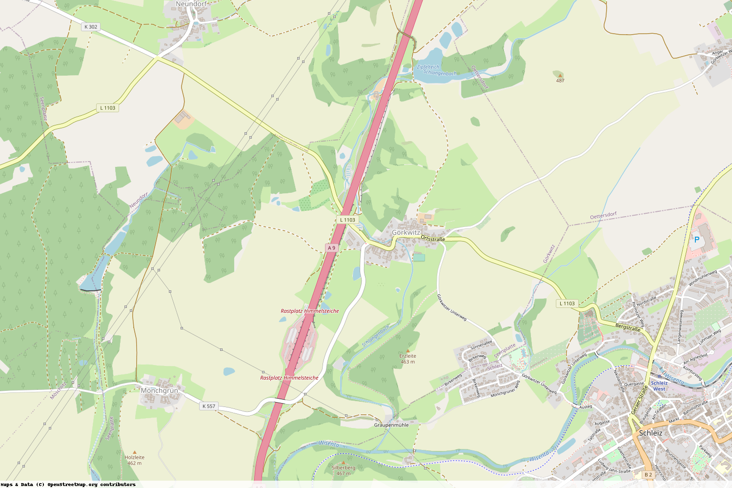 Ist gerade Stromausfall in Thüringen - Saale-Orla-Kreis - Görkwitz?
