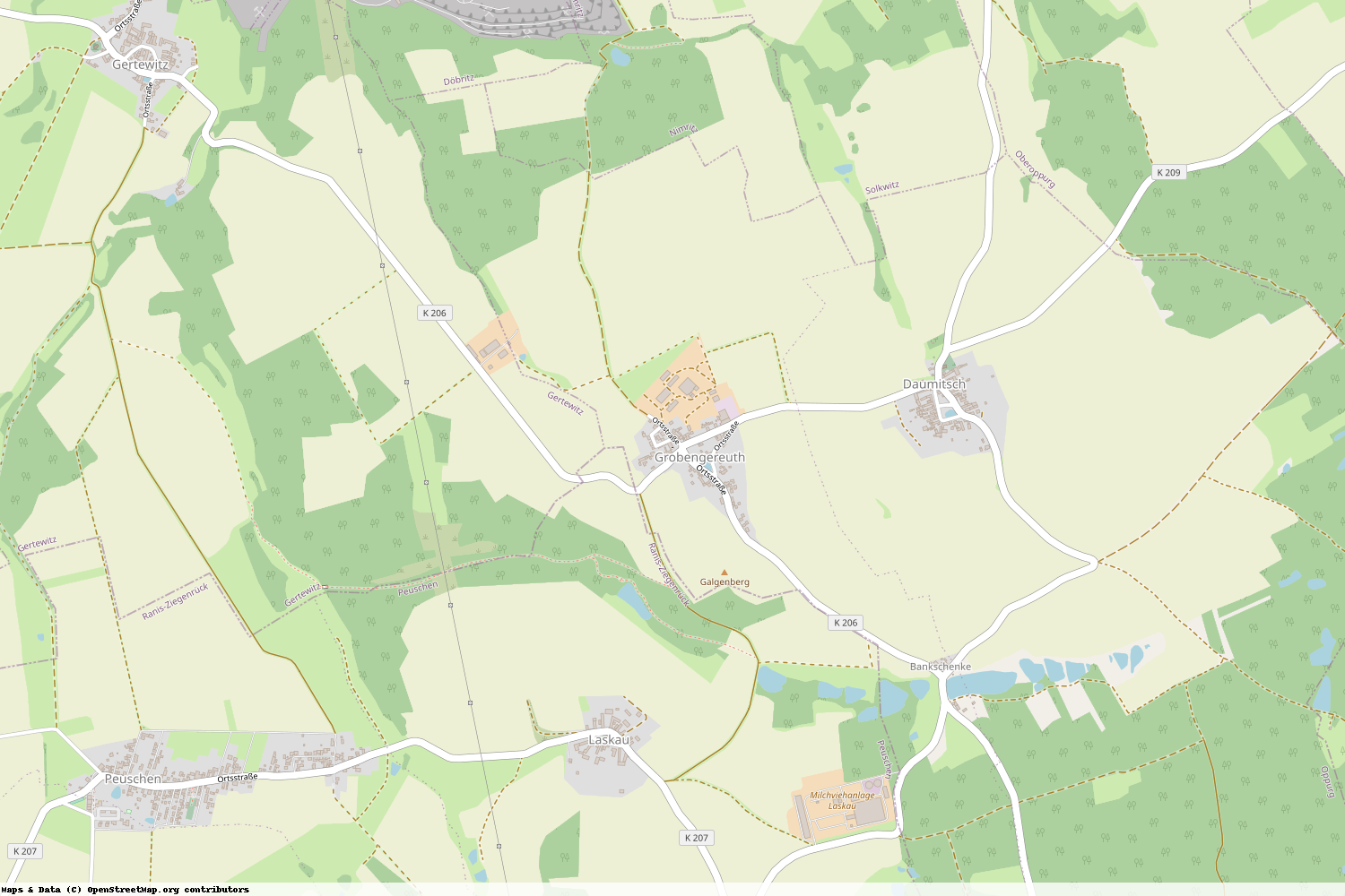 Ist gerade Stromausfall in Thüringen - Saale-Orla-Kreis - Grobengereuth?
