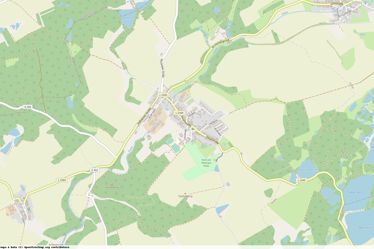 Ist gerade Stromausfall in Thüringen - Saale-Orla-Kreis - Knau?