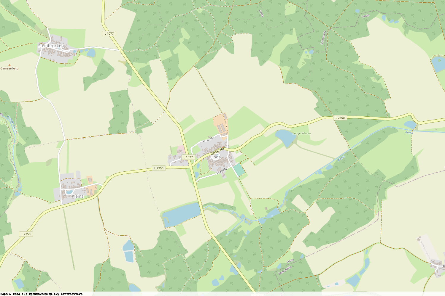 Ist gerade Stromausfall in Thüringen - Saale-Orla-Kreis - Linda b. Neustadt an der Orla?