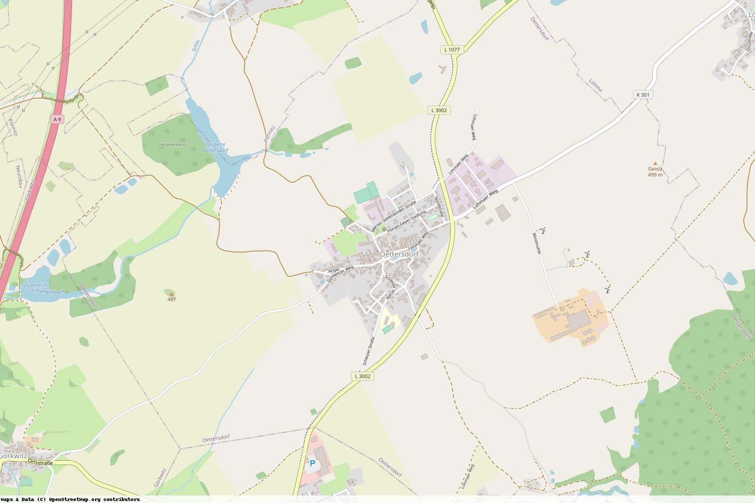 Ist gerade Stromausfall in Thüringen - Saale-Orla-Kreis - Oettersdorf?