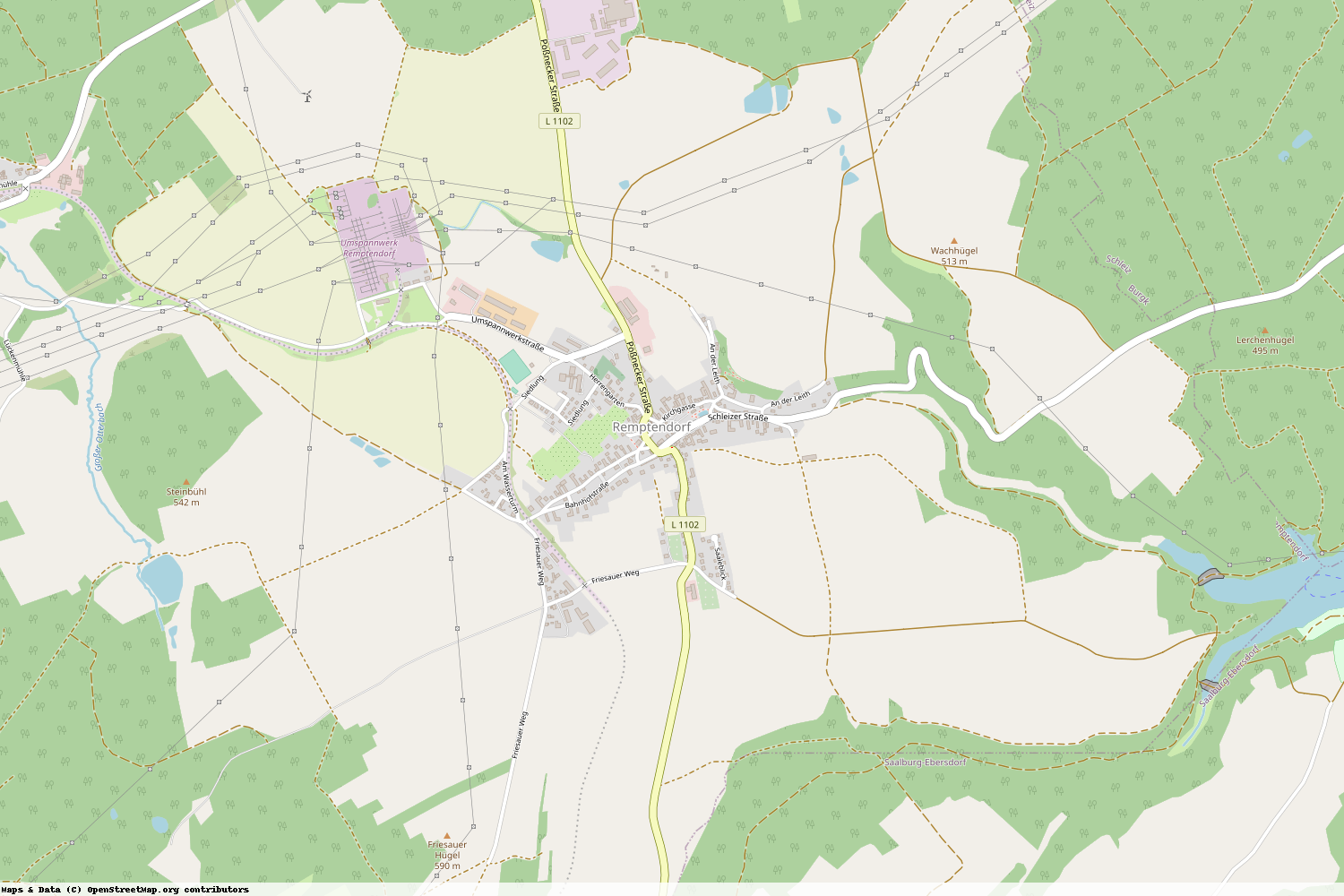Ist gerade Stromausfall in Thüringen - Saale-Orla-Kreis - Remptendorf?