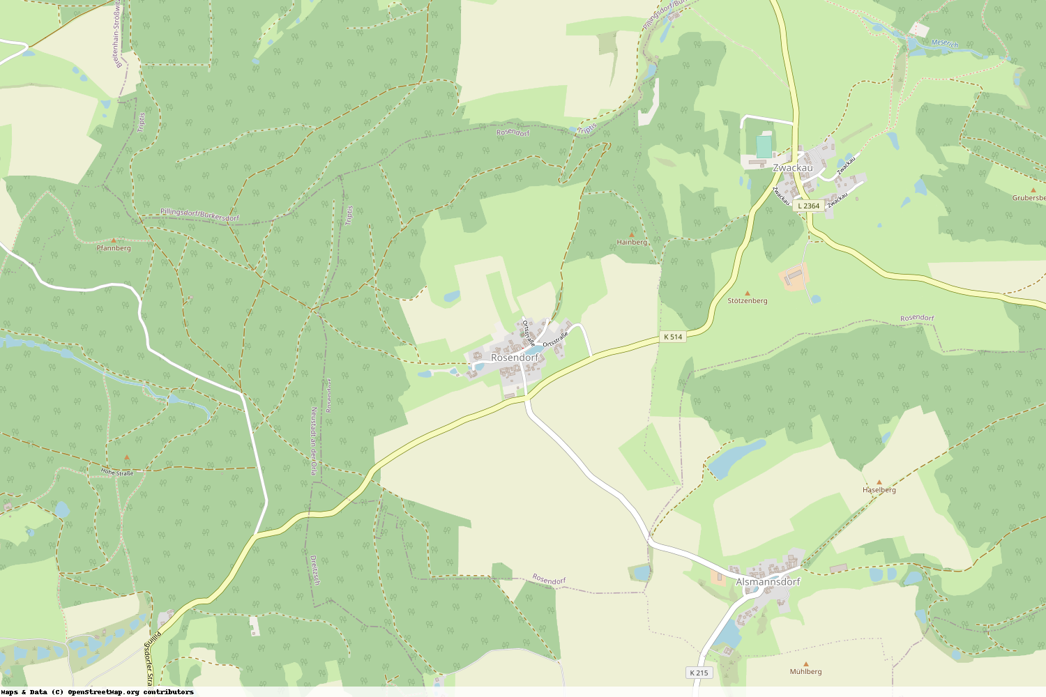 Ist gerade Stromausfall in Thüringen - Saale-Orla-Kreis - Rosendorf?