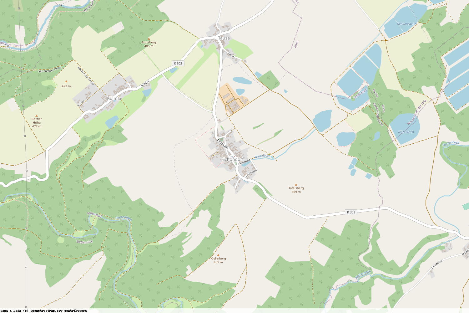 Ist gerade Stromausfall in Thüringen - Saale-Orla-Kreis - Schöndorf?