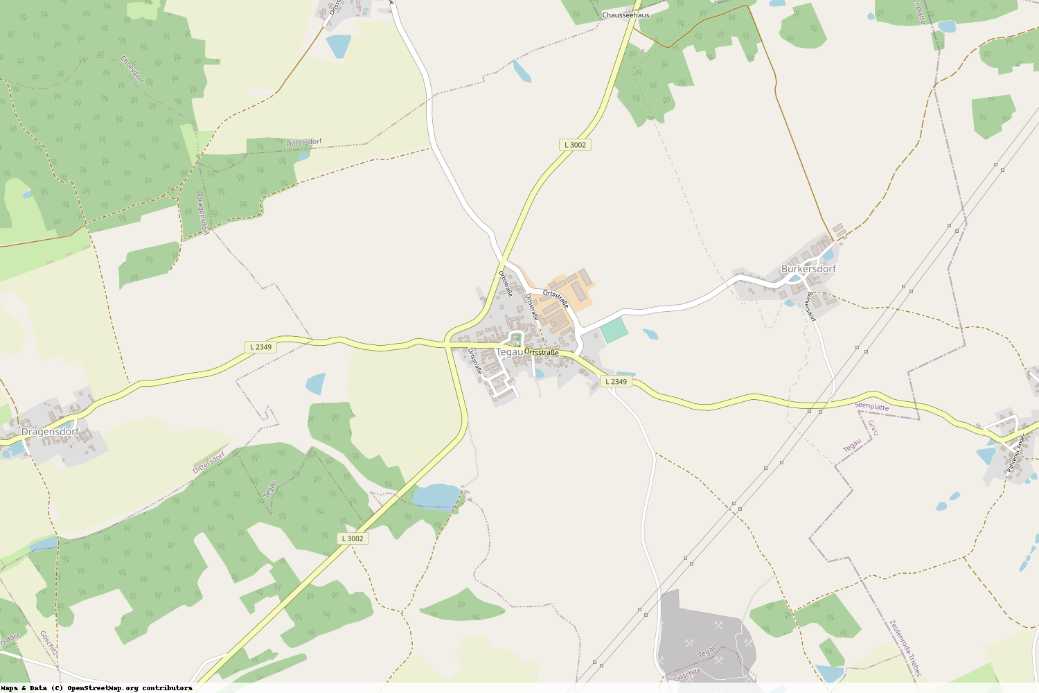 Ist gerade Stromausfall in Thüringen - Saale-Orla-Kreis - Tegau?