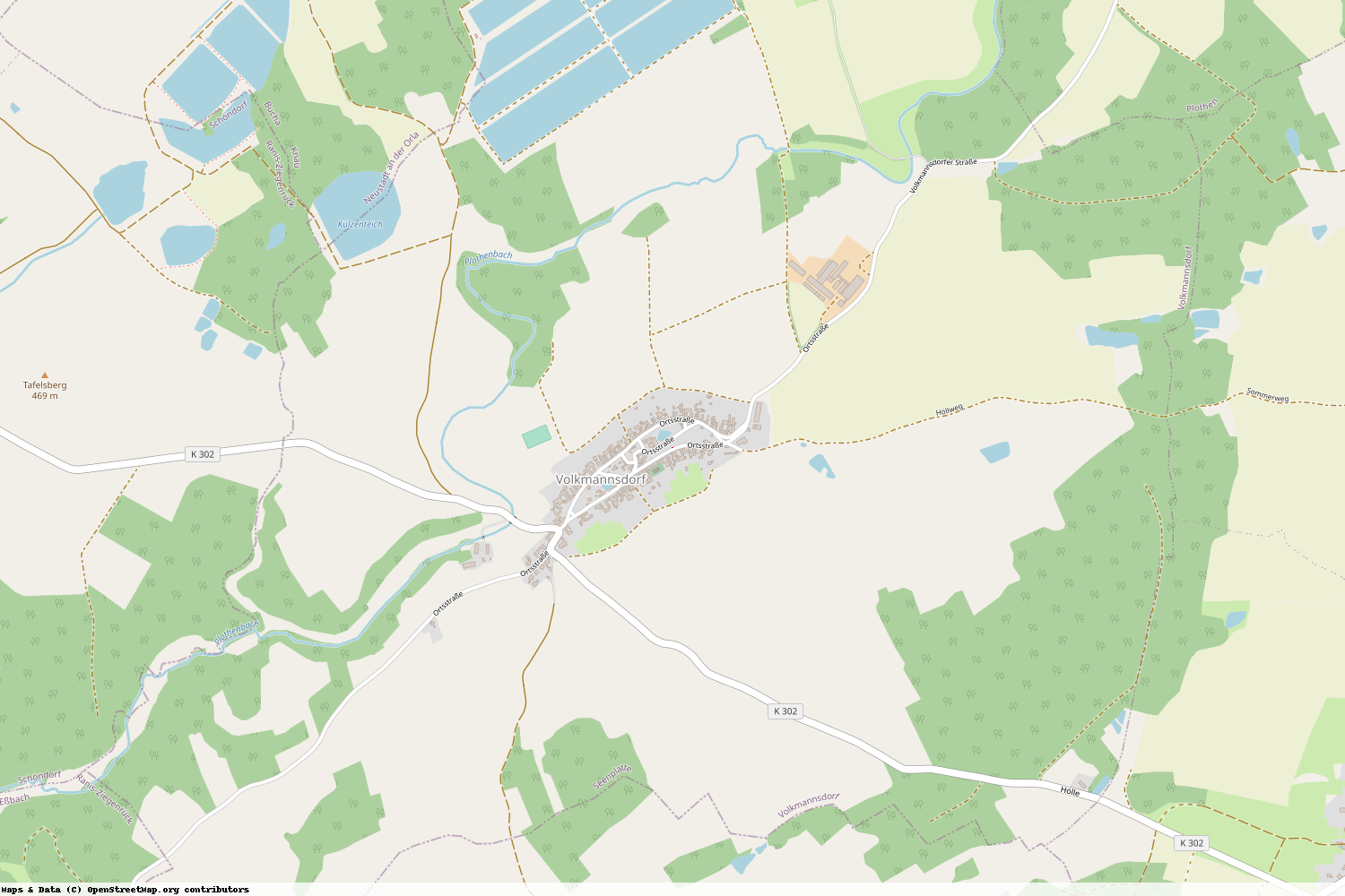 Ist gerade Stromausfall in Thüringen - Saale-Orla-Kreis - Volkmannsdorf?