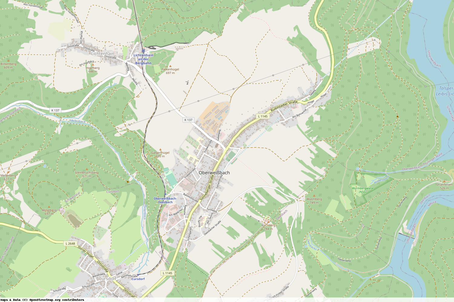 Ist gerade Stromausfall in Thüringen - Saalfeld-Rudolstadt - Oberweißbach-Thür. Wald?