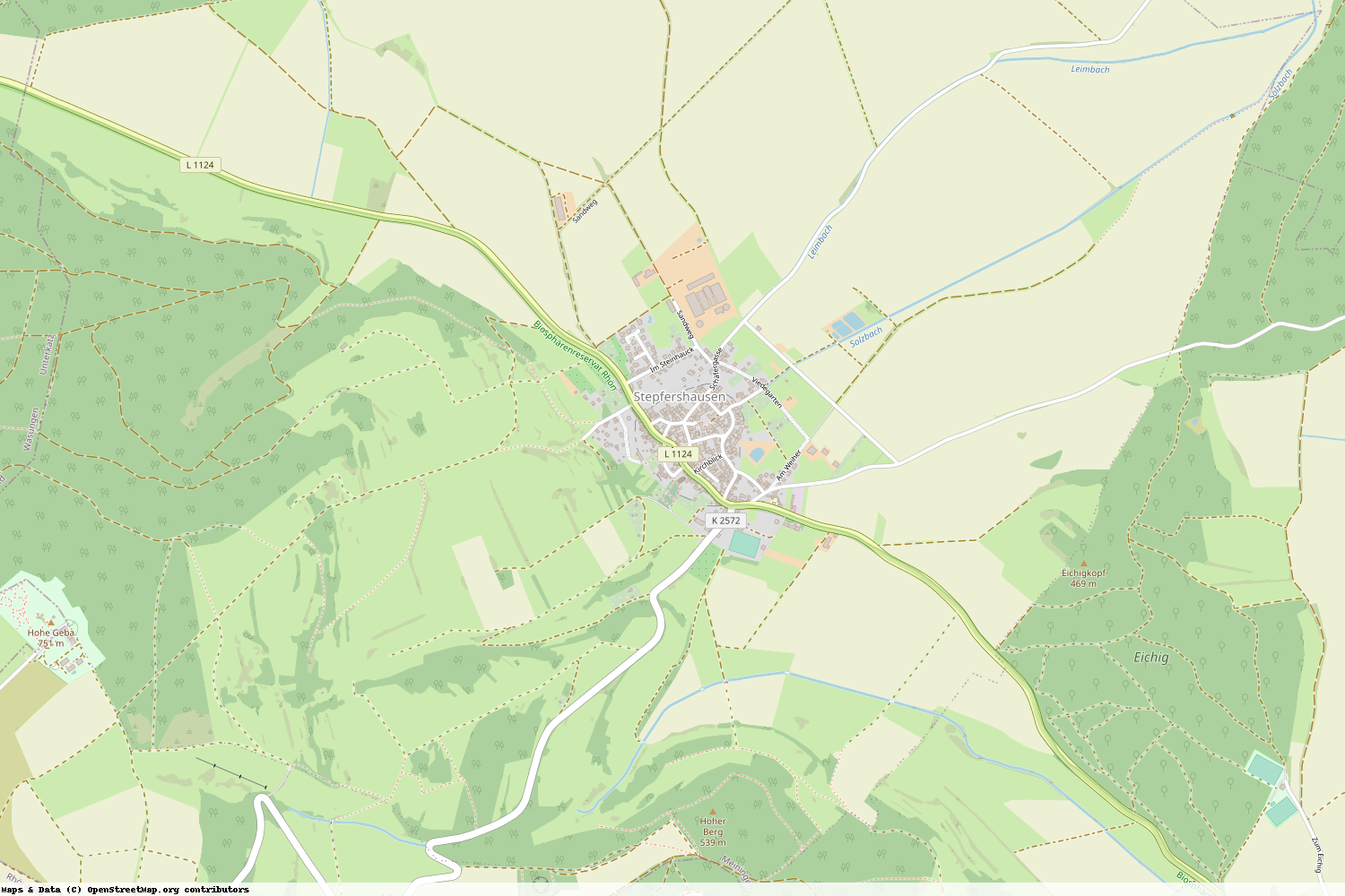 Ist gerade Stromausfall in Thüringen - Schmalkalden-Meiningen - Stepfershausen?