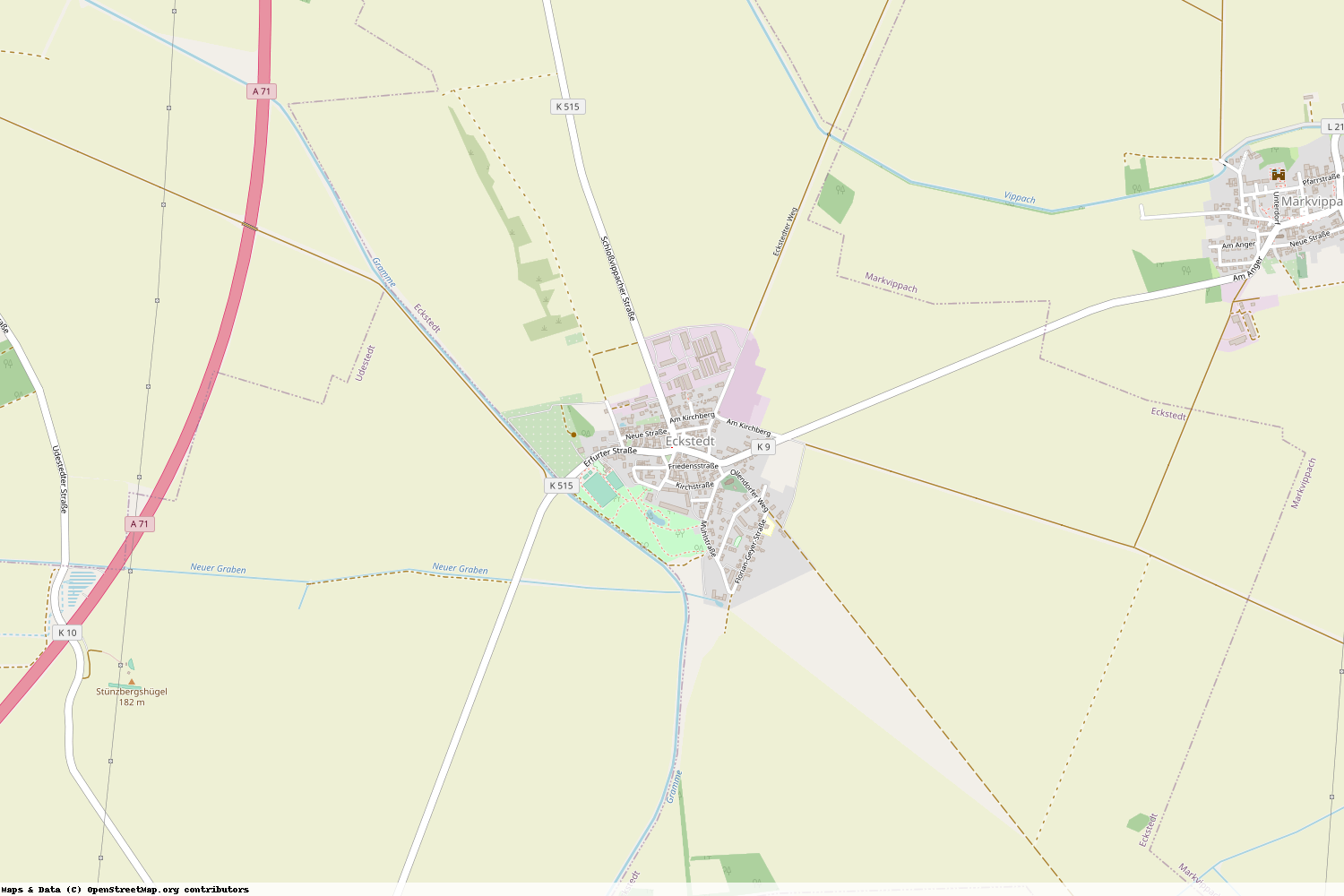 Ist gerade Stromausfall in Thüringen - Sömmerda - Eckstedt?