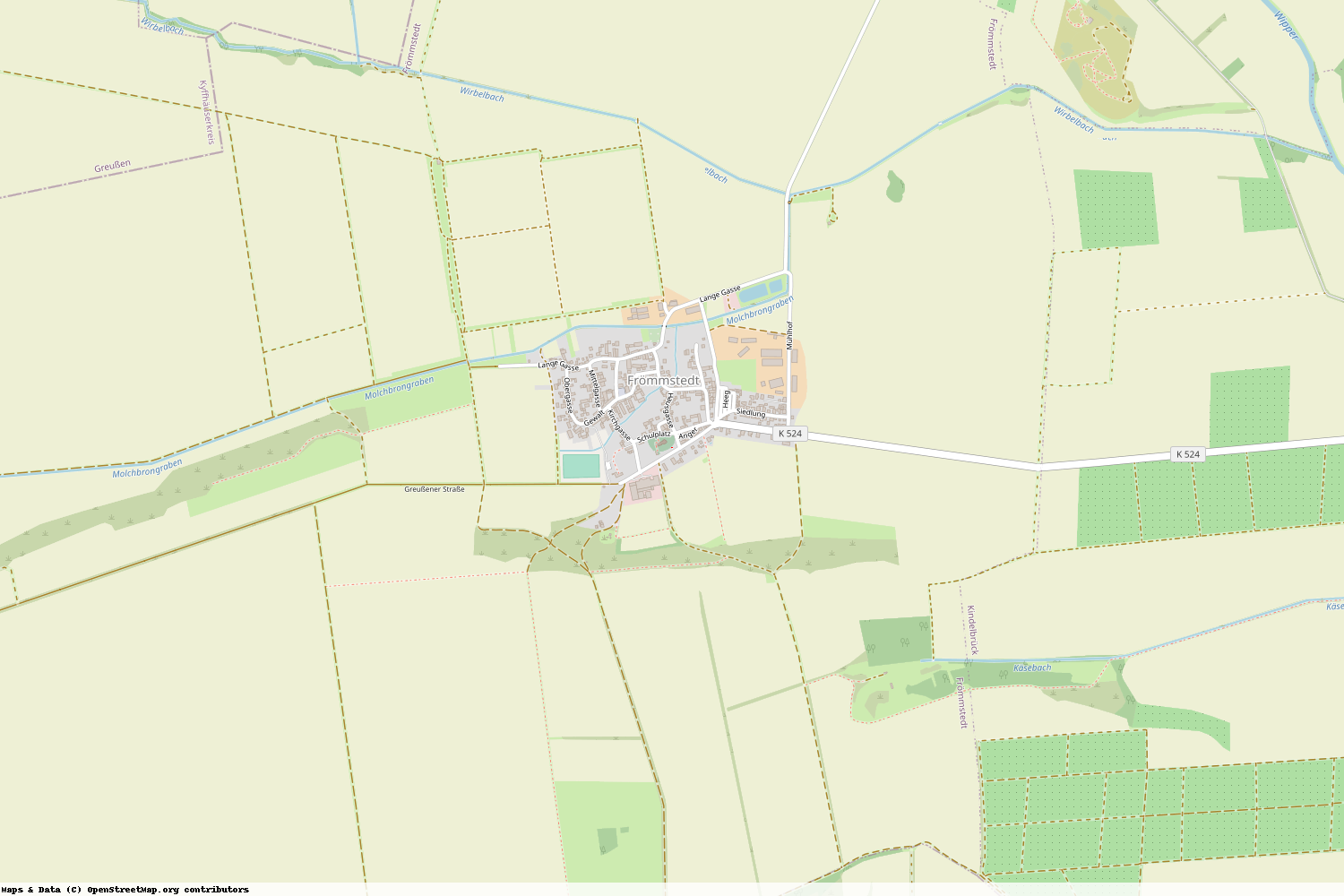 Ist gerade Stromausfall in Thüringen - Sömmerda - Frömmstedt?