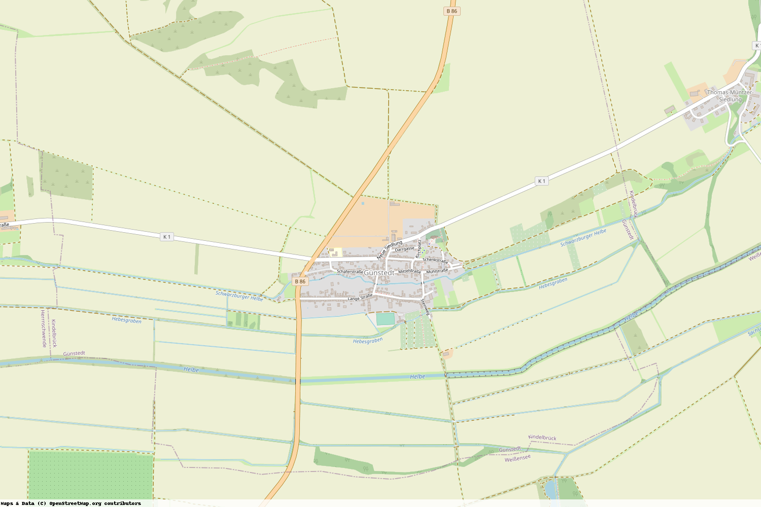 Ist gerade Stromausfall in Thüringen - Sömmerda - Günstedt?