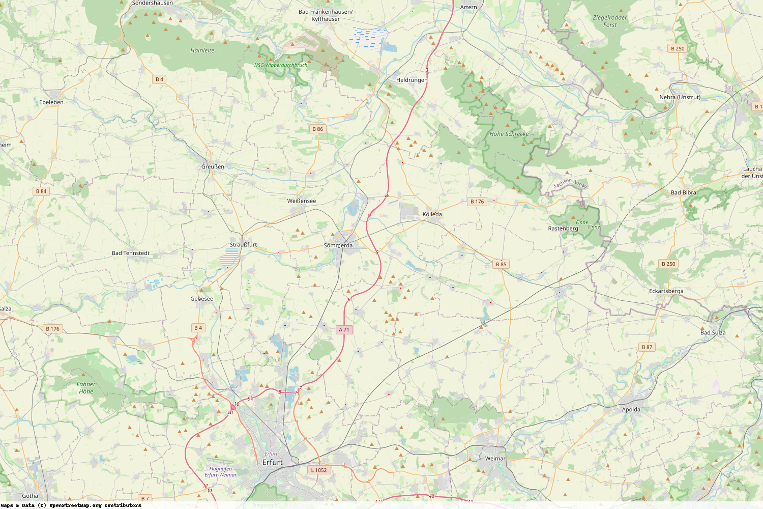 Ist gerade Stromausfall in Thüringen - Sömmerda?