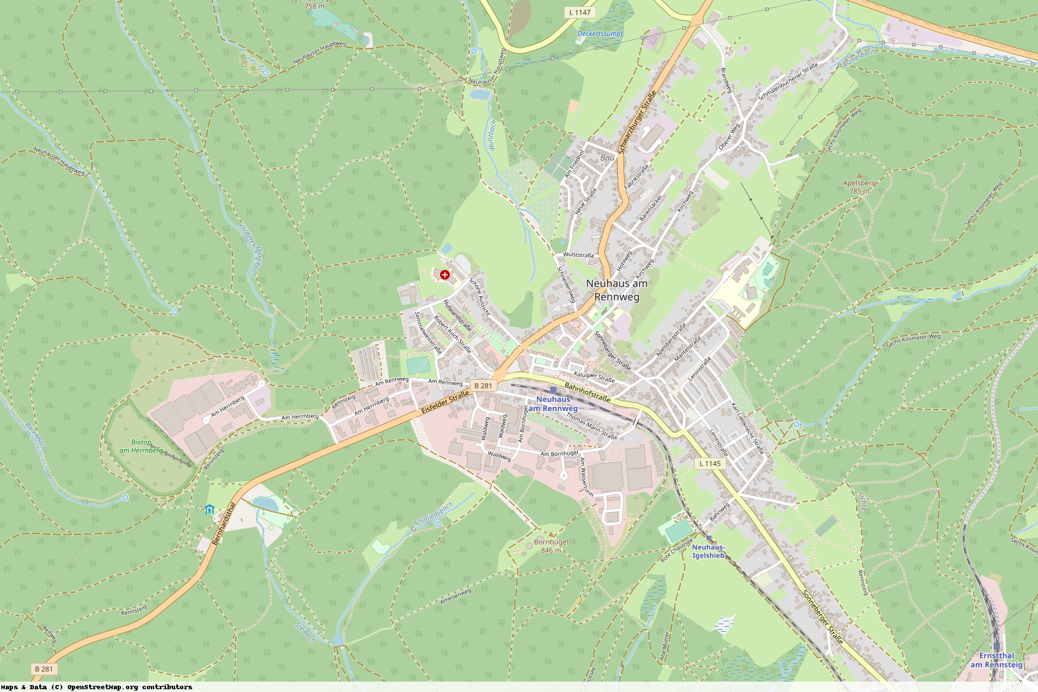 Ist gerade Stromausfall in Thüringen - Sonneberg - Neuhaus am Rennweg?