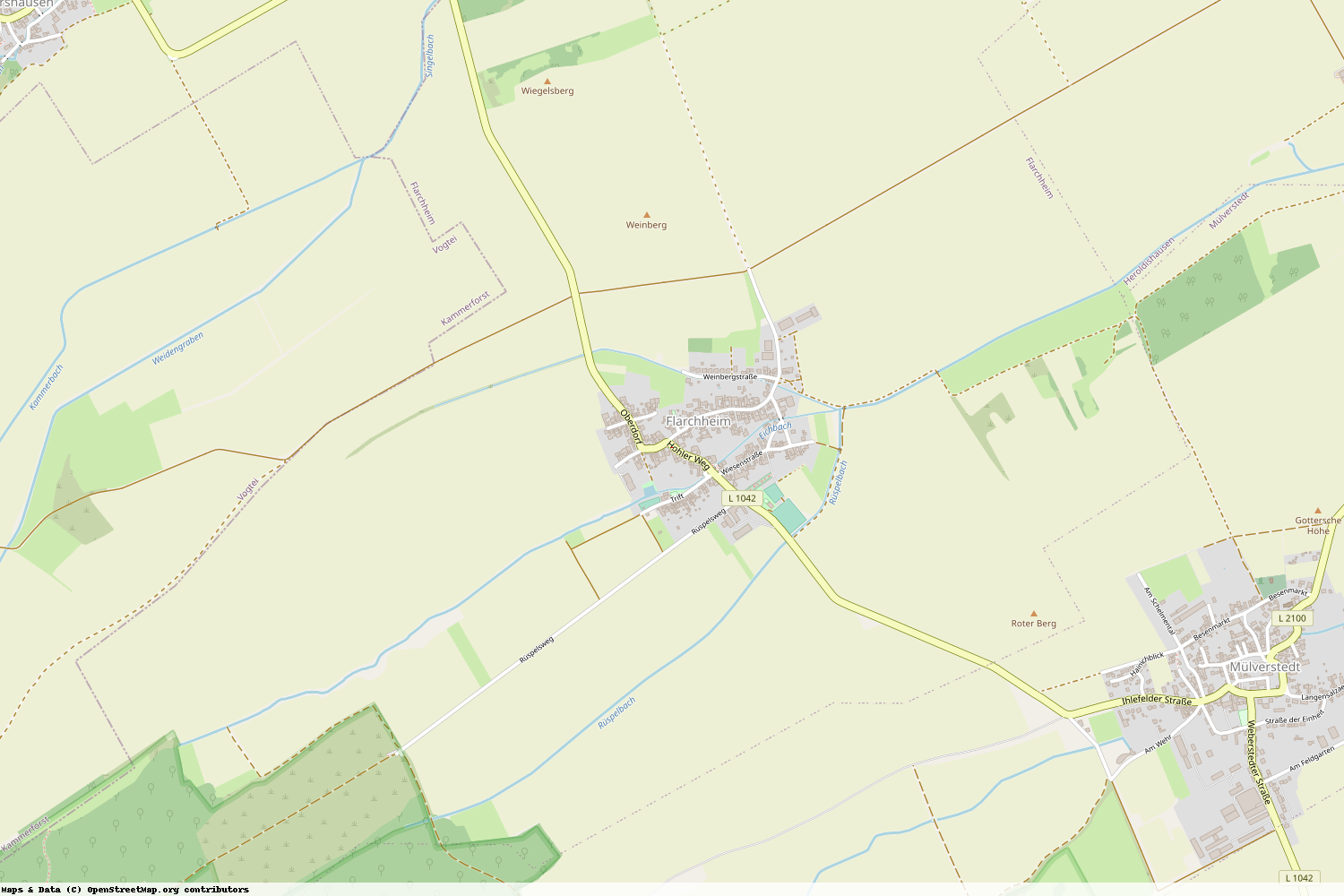 Ist gerade Stromausfall in Thüringen - Unstrut-Hainich-Kreis - Flarchheim?