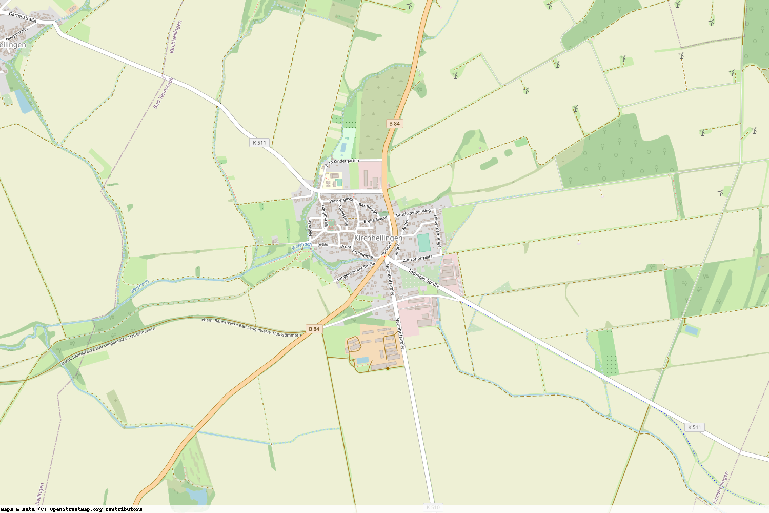 Ist gerade Stromausfall in Thüringen - Unstrut-Hainich-Kreis - Kirchheilingen?