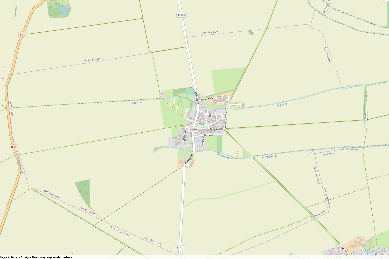 Ist gerade Stromausfall in Thüringen - Unstrut-Hainich-Kreis - Sundhausen?