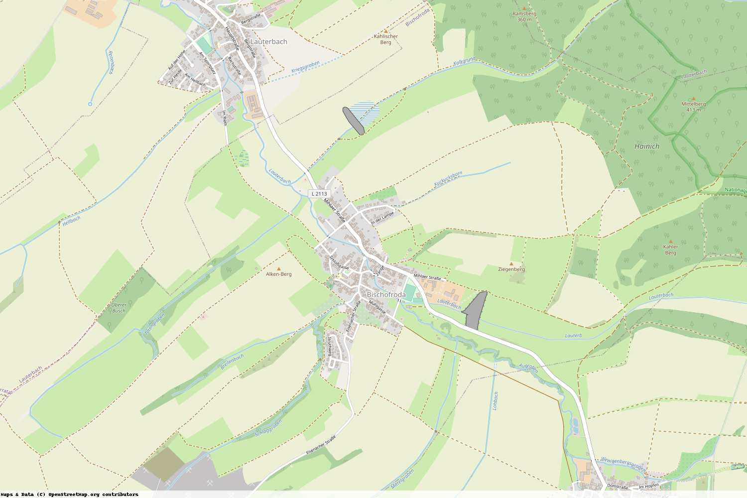 Ist gerade Stromausfall in Thüringen - Wartburgkreis - Bischofroda?
