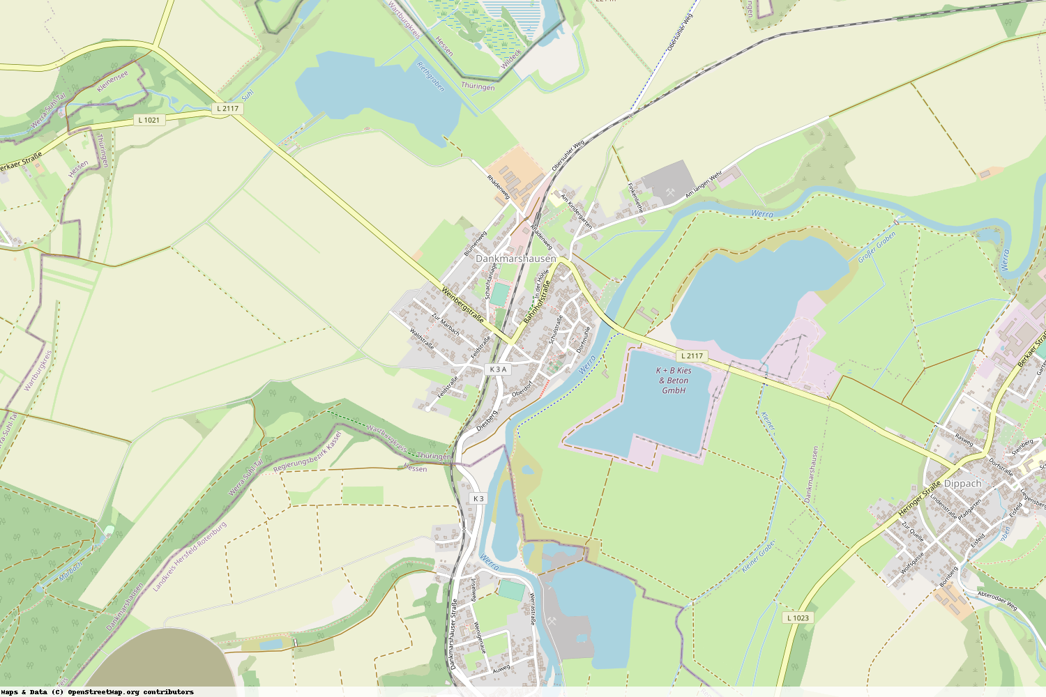 Ist gerade Stromausfall in Thüringen - Wartburgkreis - Dankmarshausen?