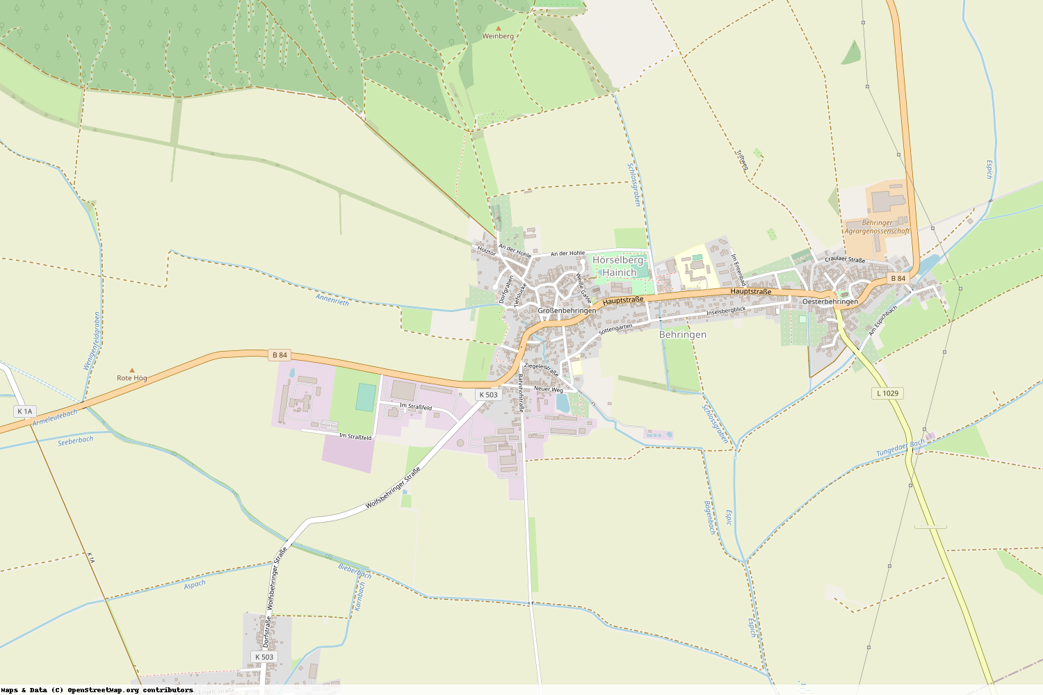 Ist gerade Stromausfall in Thüringen - Wartburgkreis - Hörselberg-Hainich?