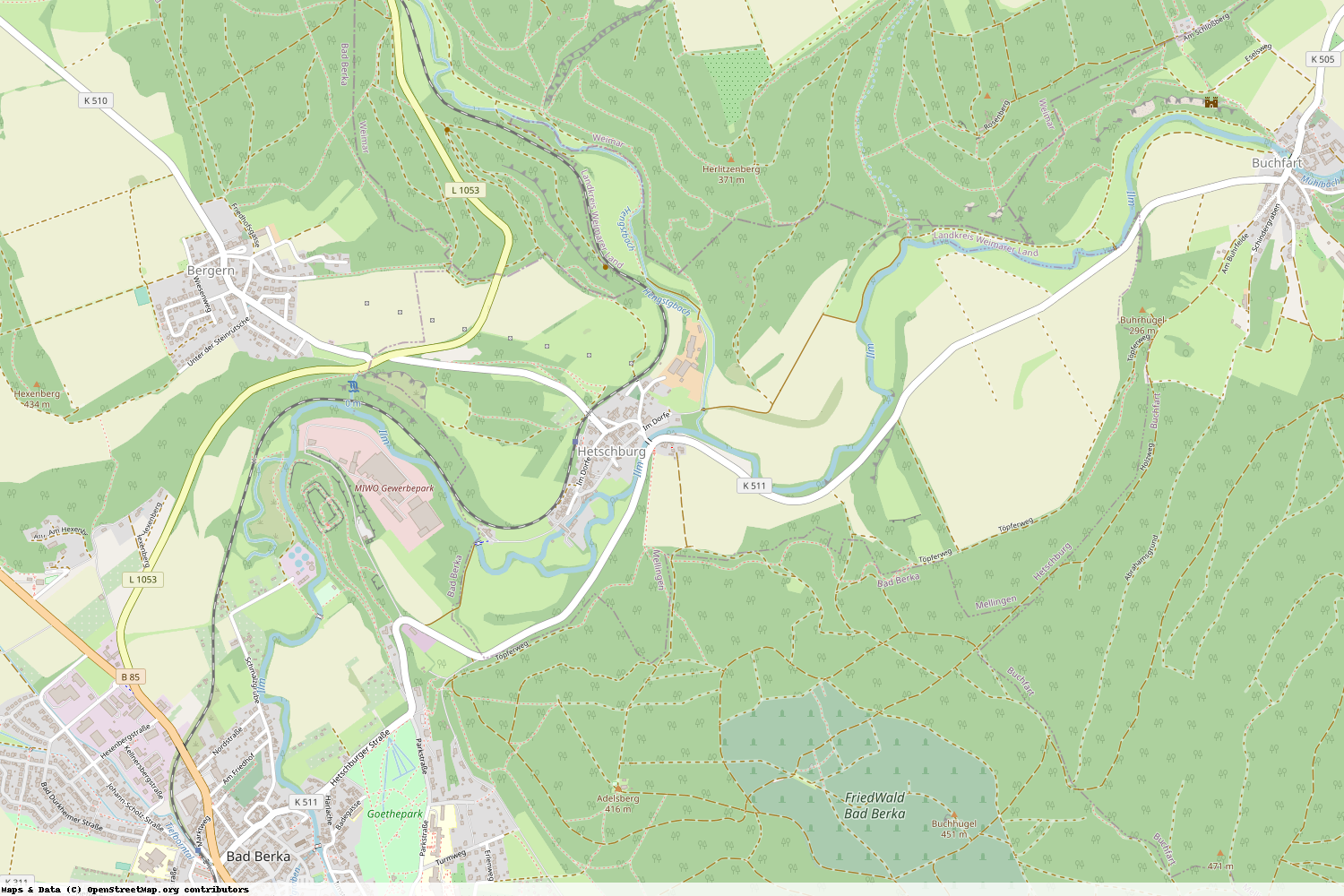 Ist gerade Stromausfall in Thüringen - Weimarer Land - Hetschburg?