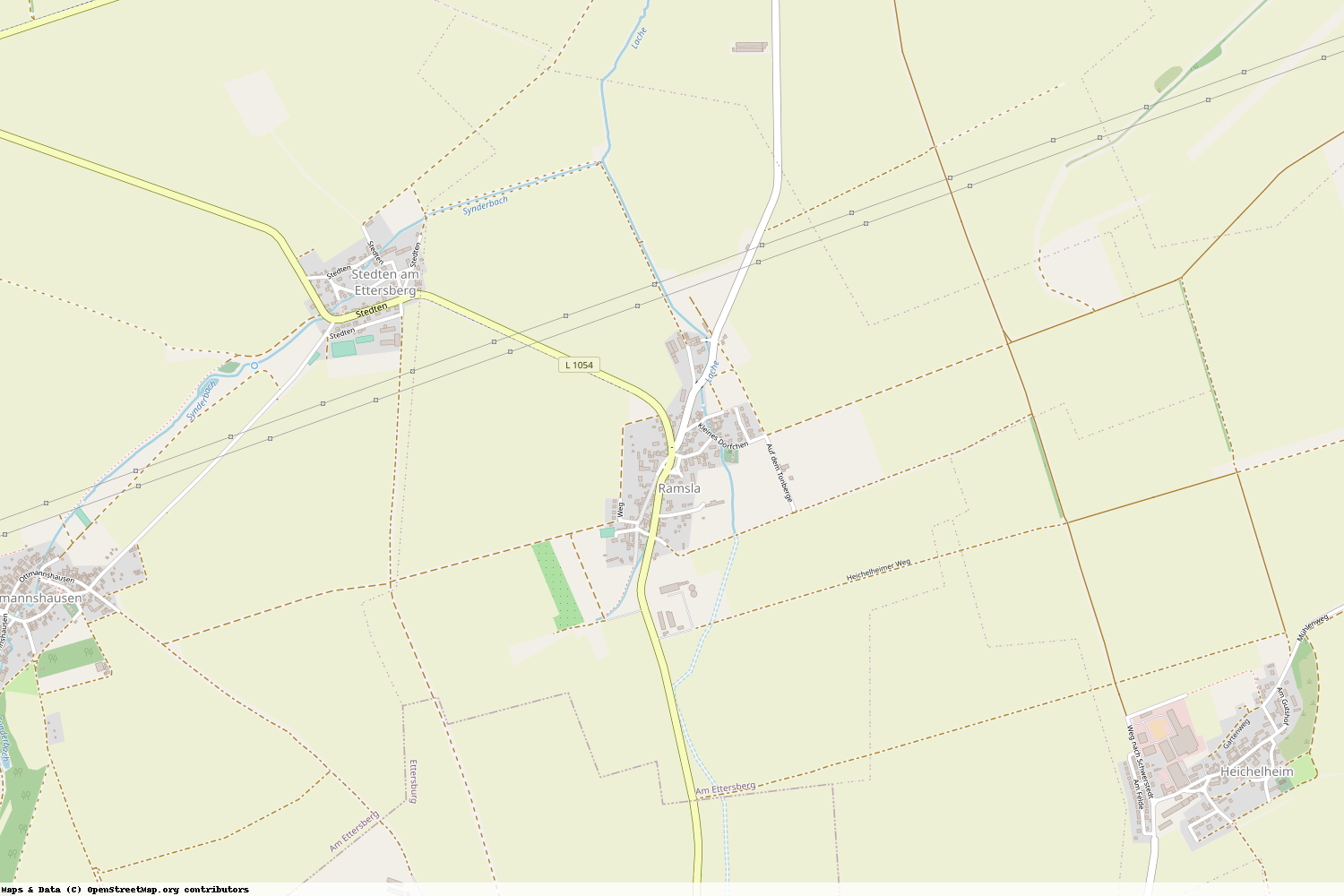 Ist gerade Stromausfall in Thüringen - Weimarer Land - Ramsla?