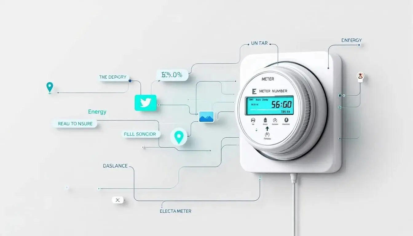 Zählernummer Strom: Einfach finden und korrekt ablesen 2 Ein Bild eines Stromzählers mit der Zählernummer gut sichtbar.