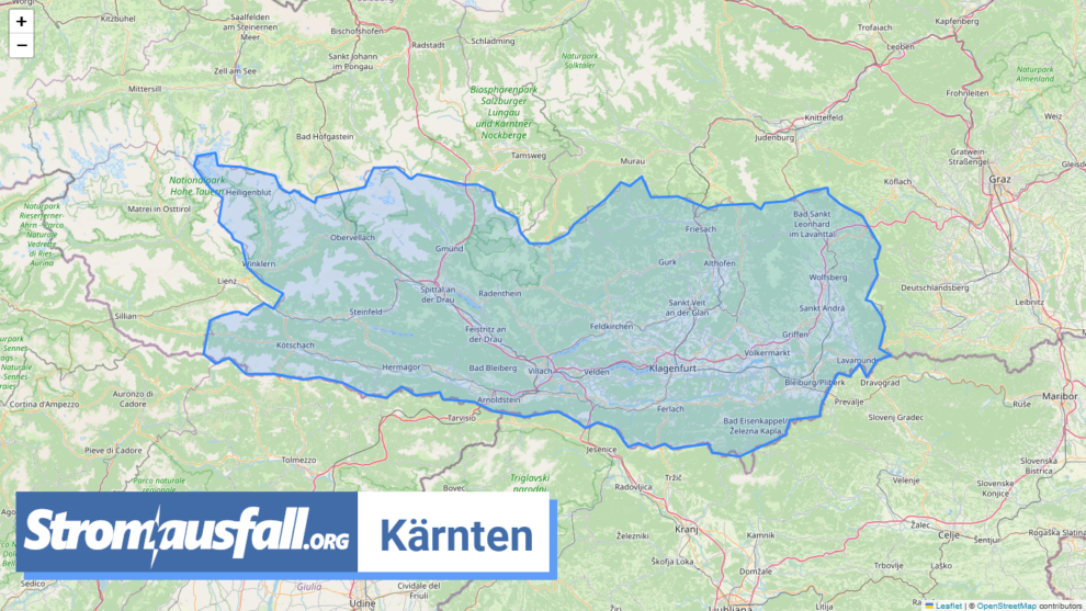 stromausfall at bundesland kaernten