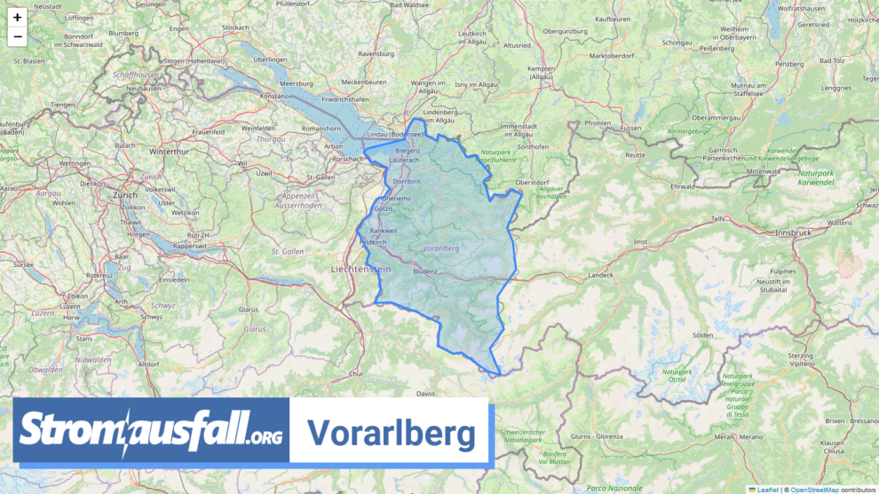 stromausfall at bundesland vorarlberg