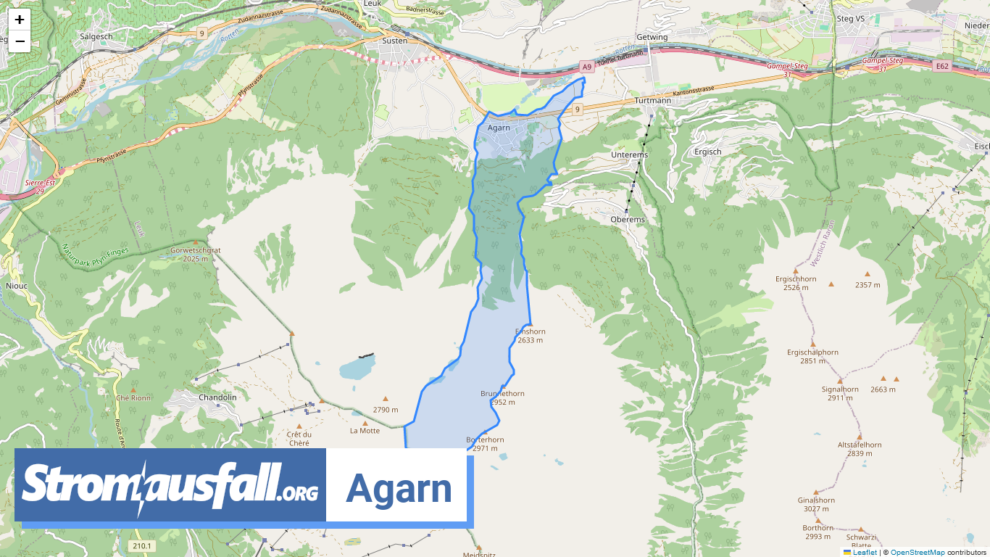 stromausfall ch gemeinde agarn