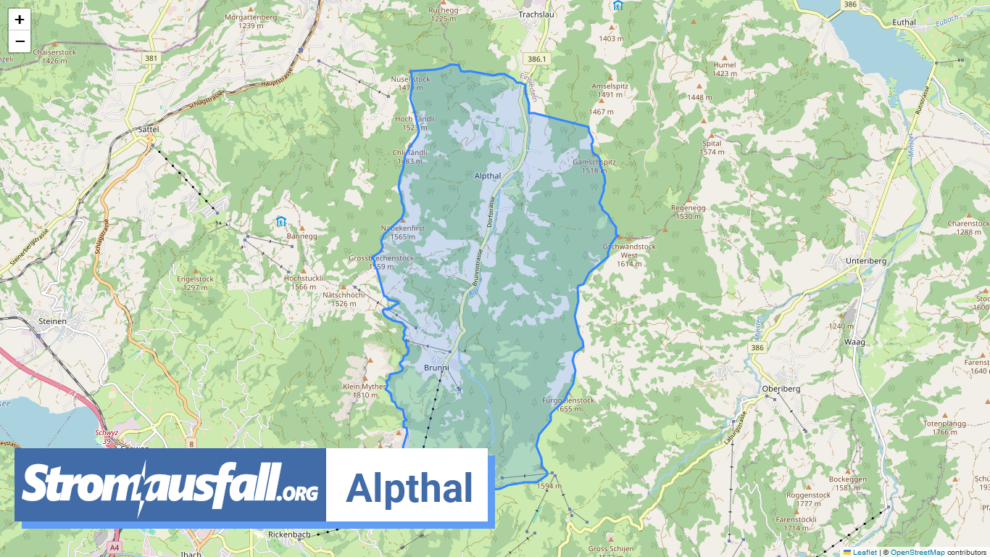 stromausfall ch gemeinde alpthal