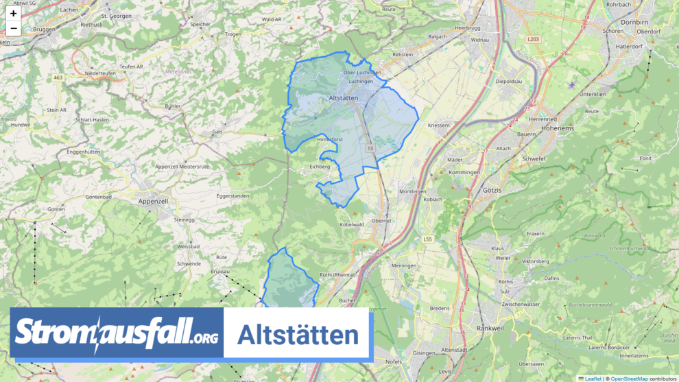 stromausfall ch gemeinde altstaetten