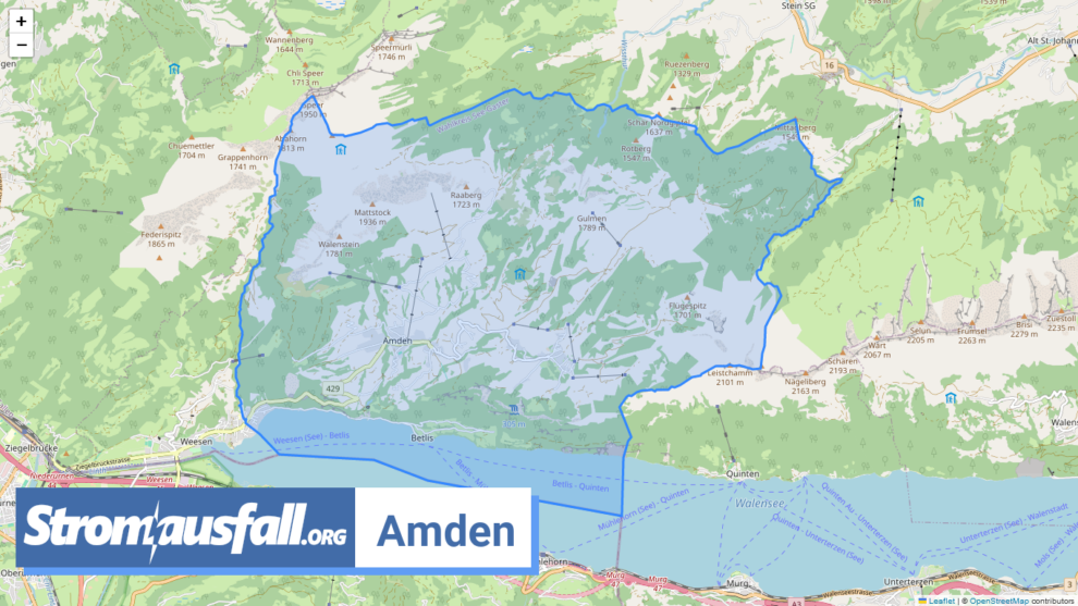 stromausfall ch gemeinde amden