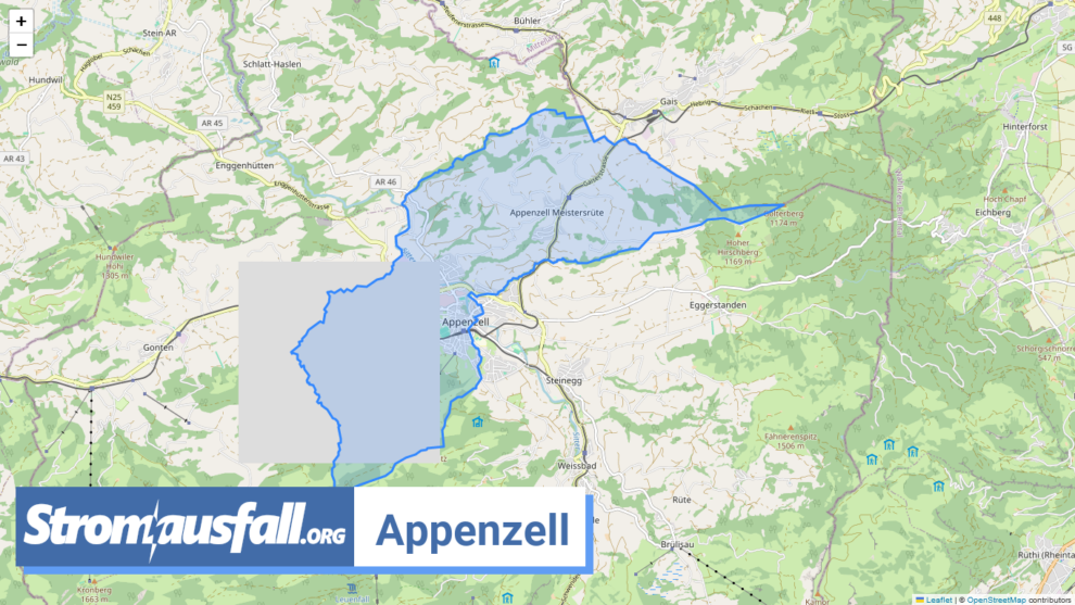 stromausfall ch gemeinde appenzell