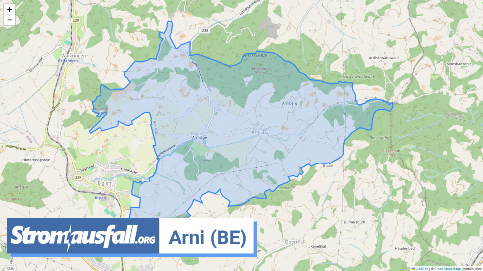 stromausfall ch gemeinde arni be