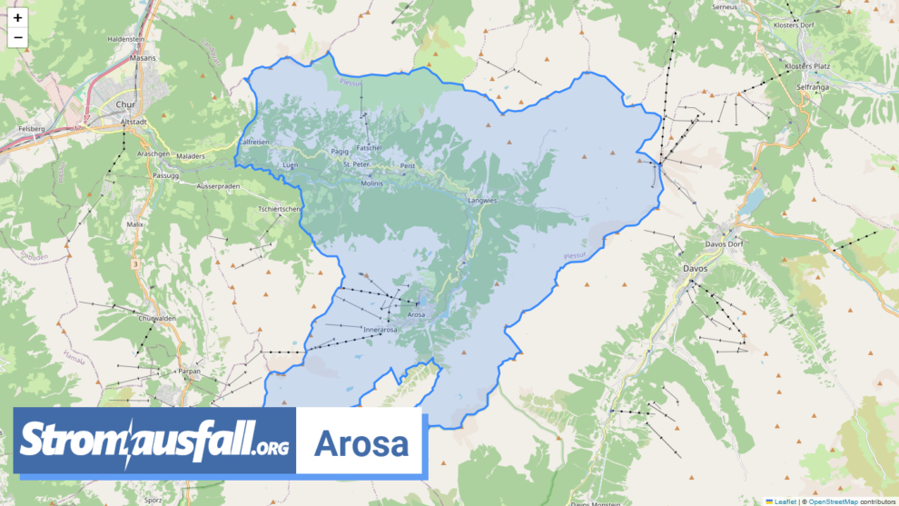 stromausfall ch gemeinde arosa