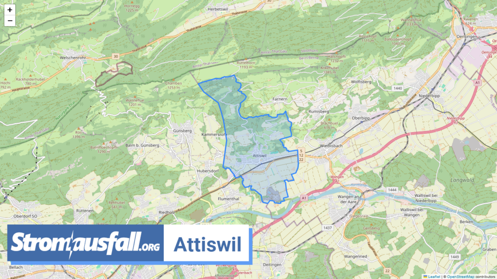 stromausfall ch gemeinde attiswil