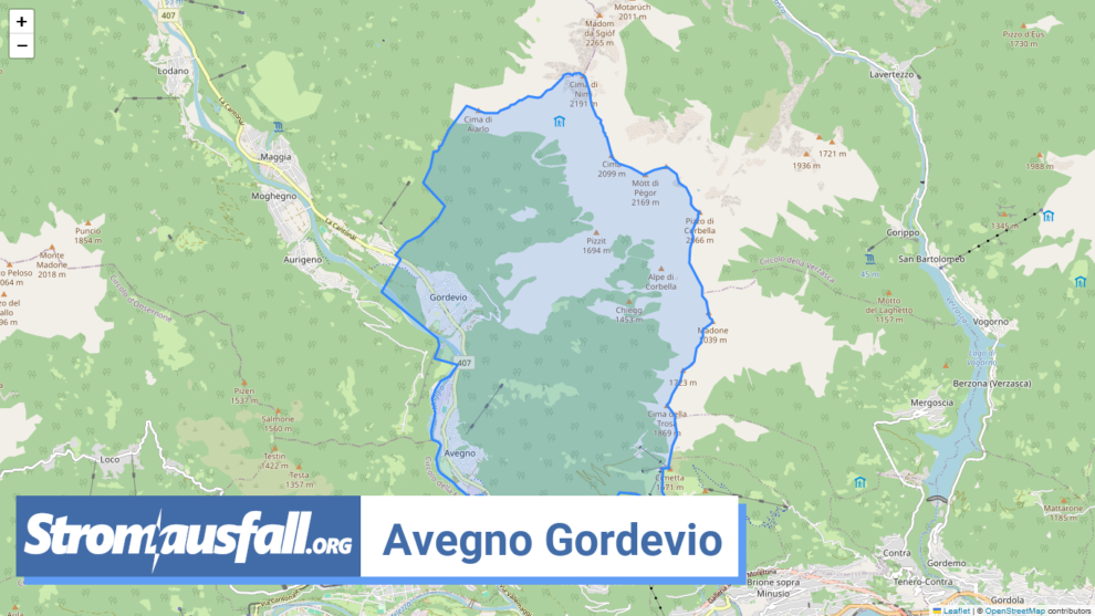 stromausfall ch gemeinde avegno gordevio