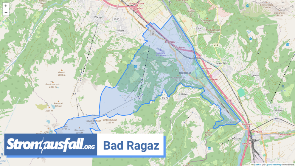 stromausfall ch gemeinde bad ragaz