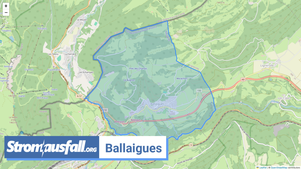 stromausfall ch gemeinde ballaigues