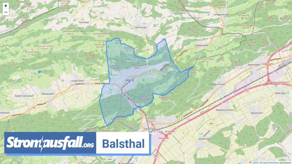 stromausfall ch gemeinde balsthal