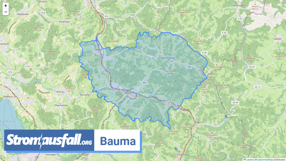 stromausfall ch gemeinde bauma