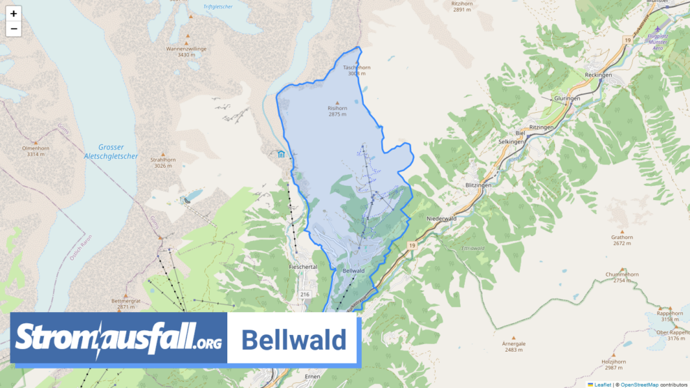 stromausfall ch gemeinde bellwald